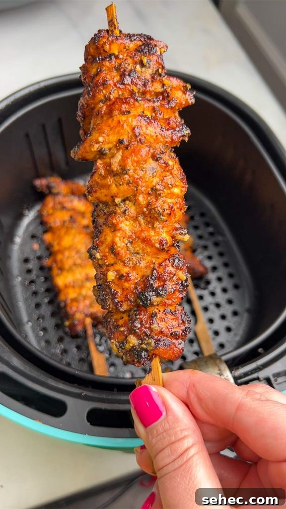 Spicy Lemon-Pepper Chicken Skewers 3 lemon pepper chicken skewers