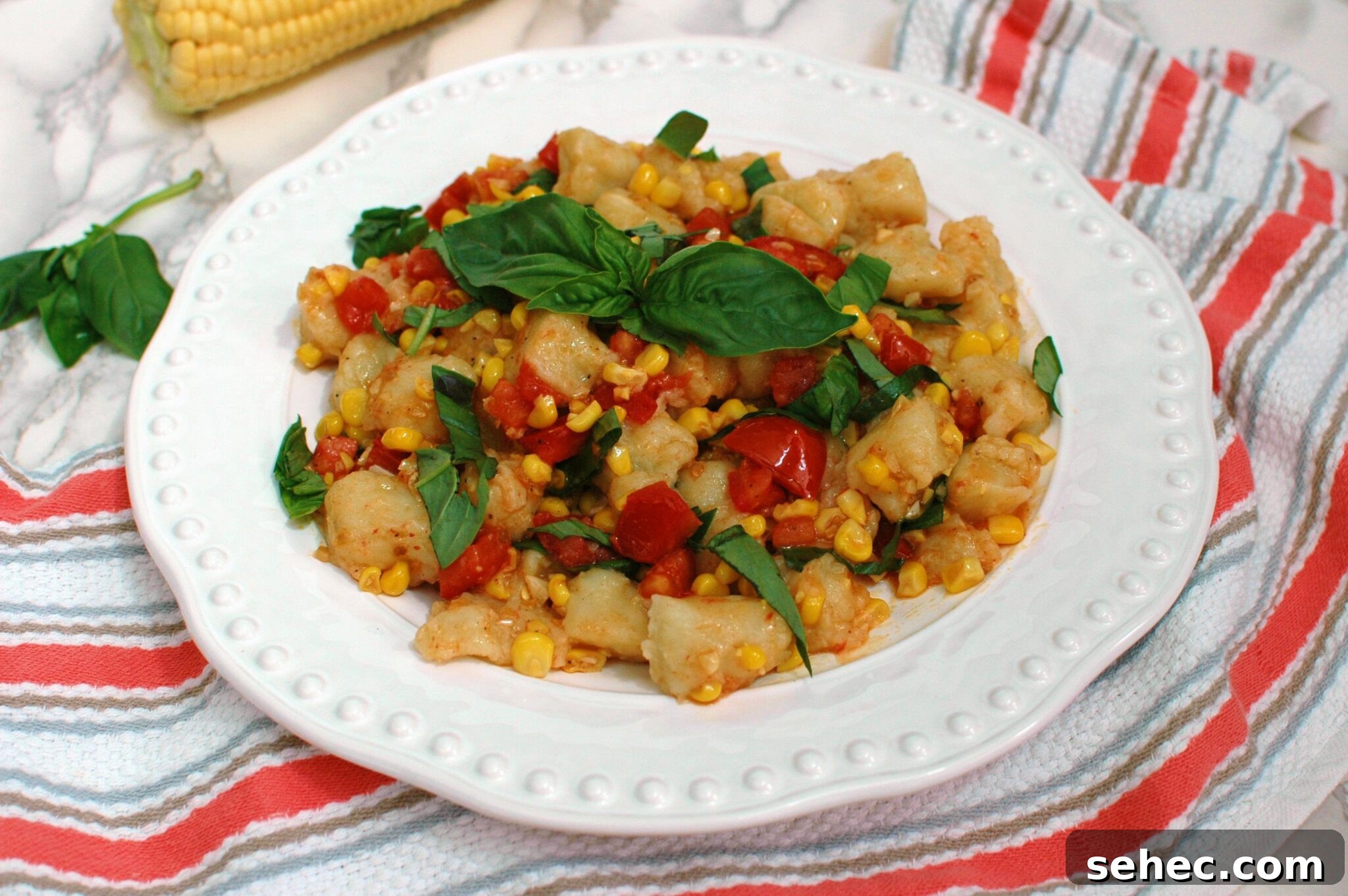 Summer Gnocchi Recipe with Roasted Corn and Cherry Tomatoes 2 img 671 1