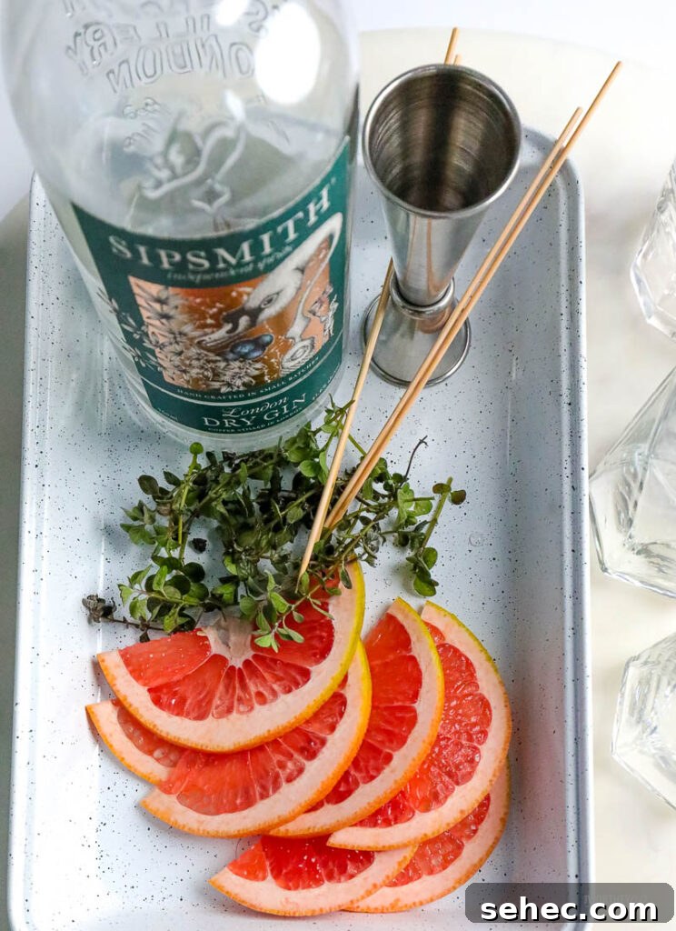 Grapefruit Gin Martini Cocktail Recipe 9 sip smith dry gin with fresh grapefruit